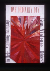 One Ordinary Day; So Much Violence (detail)